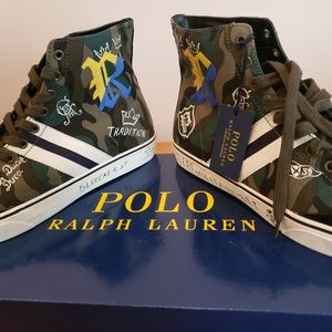 Ralph Lauren Polo Canvas Sneakrs